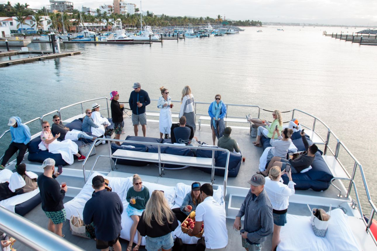 90 Ft Catamaran Rental in Marina Nuevo Vallarta