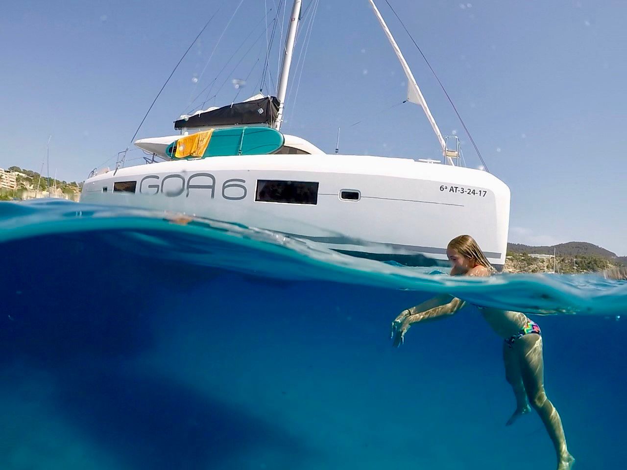 42 Ft Lagoon Yacht Rental in Marina La Cruz