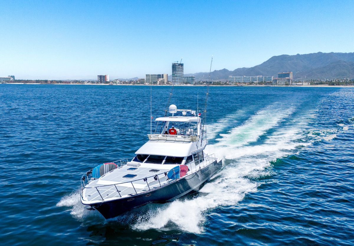 60 ft Mikelson fishing boat in Marina Vallarta