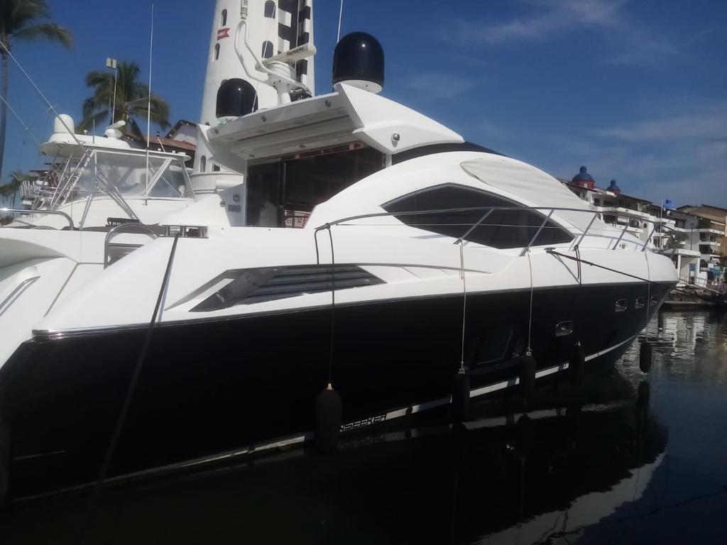 64 Ft Sunseeker Yacht Rental in Marina Vallarta