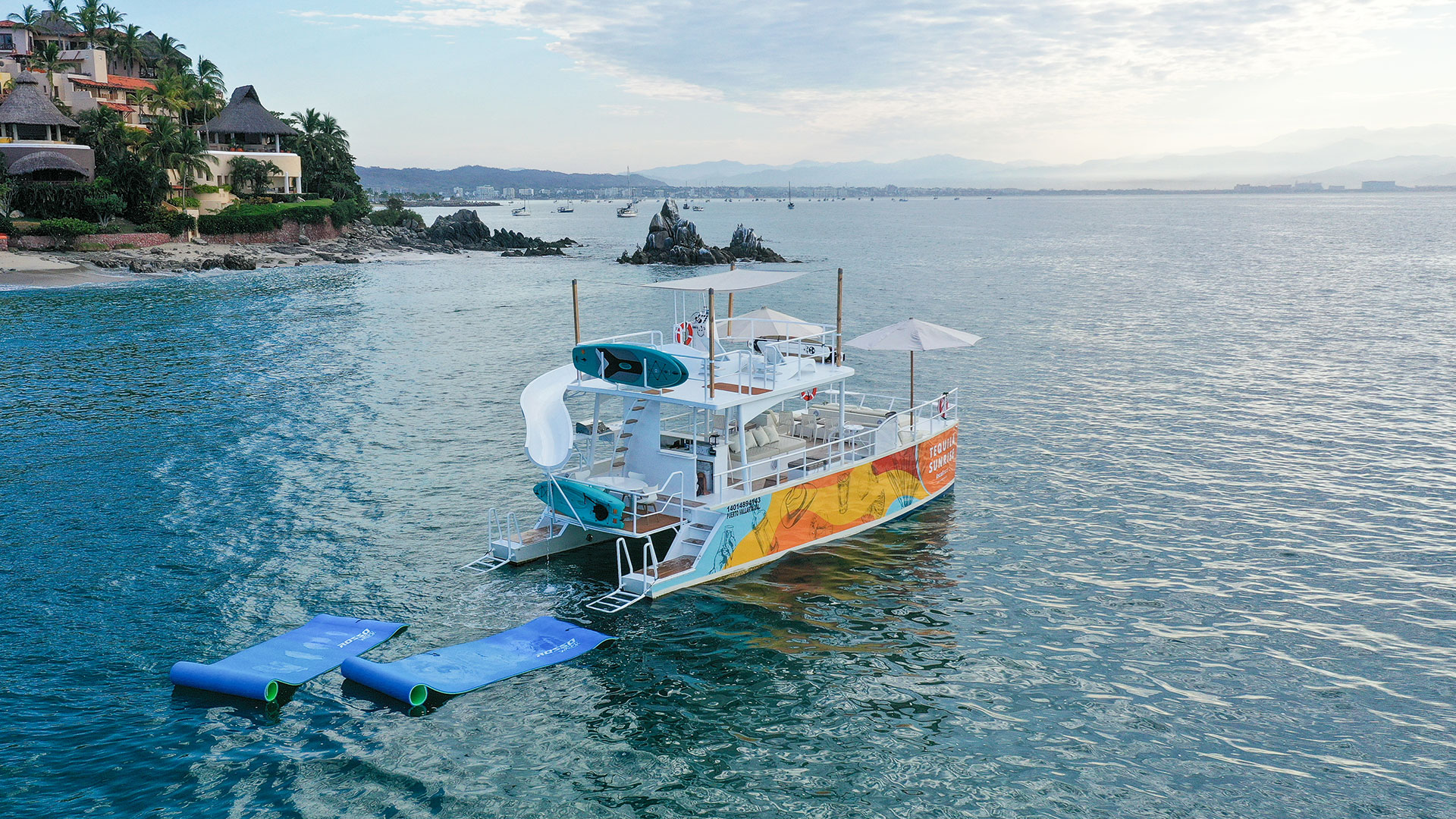 45 Ft Catamaran Rental in Marina Vallarta