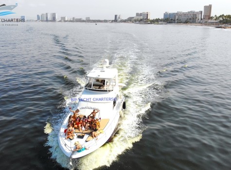 50 Ft Sea Ray Yacht Rental in Marina Vallarta