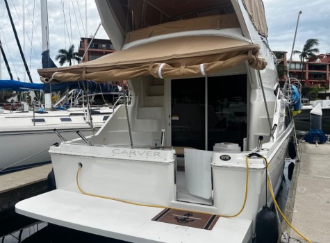 Carver 38 — 38ft yacht in Marina Vallarta