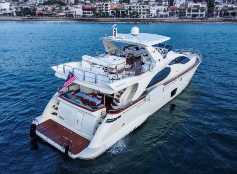 85 Ft Azimut Yacht Rental in Punta Mita