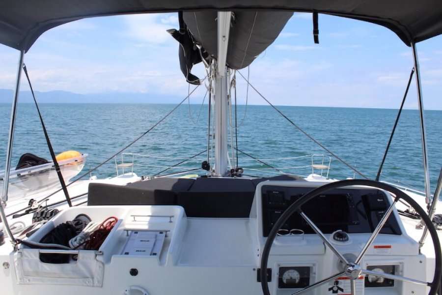 45 Ft Lagoon Yacht Rental in Marina Vallarta